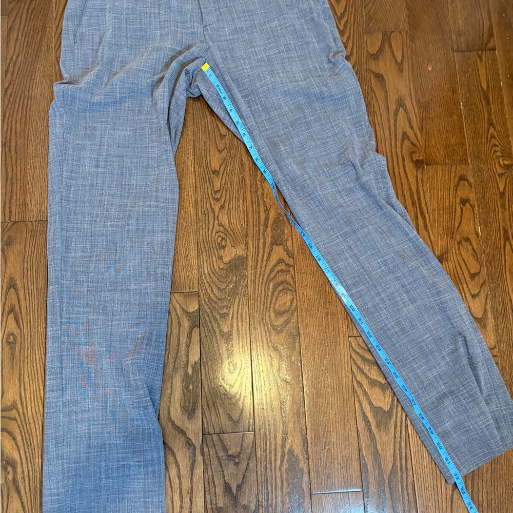 RW@CO Men's Blue Dress Pant 32X32 Casual Tailored Fit Office Viscose - Picture 9 of 11